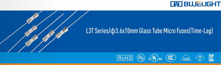 L3T系列/Φ3.6X10玻璃管延时保险丝(图1)